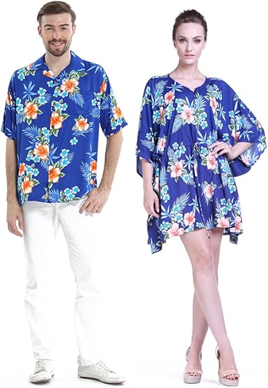 Hawaiian couple dress Clearance