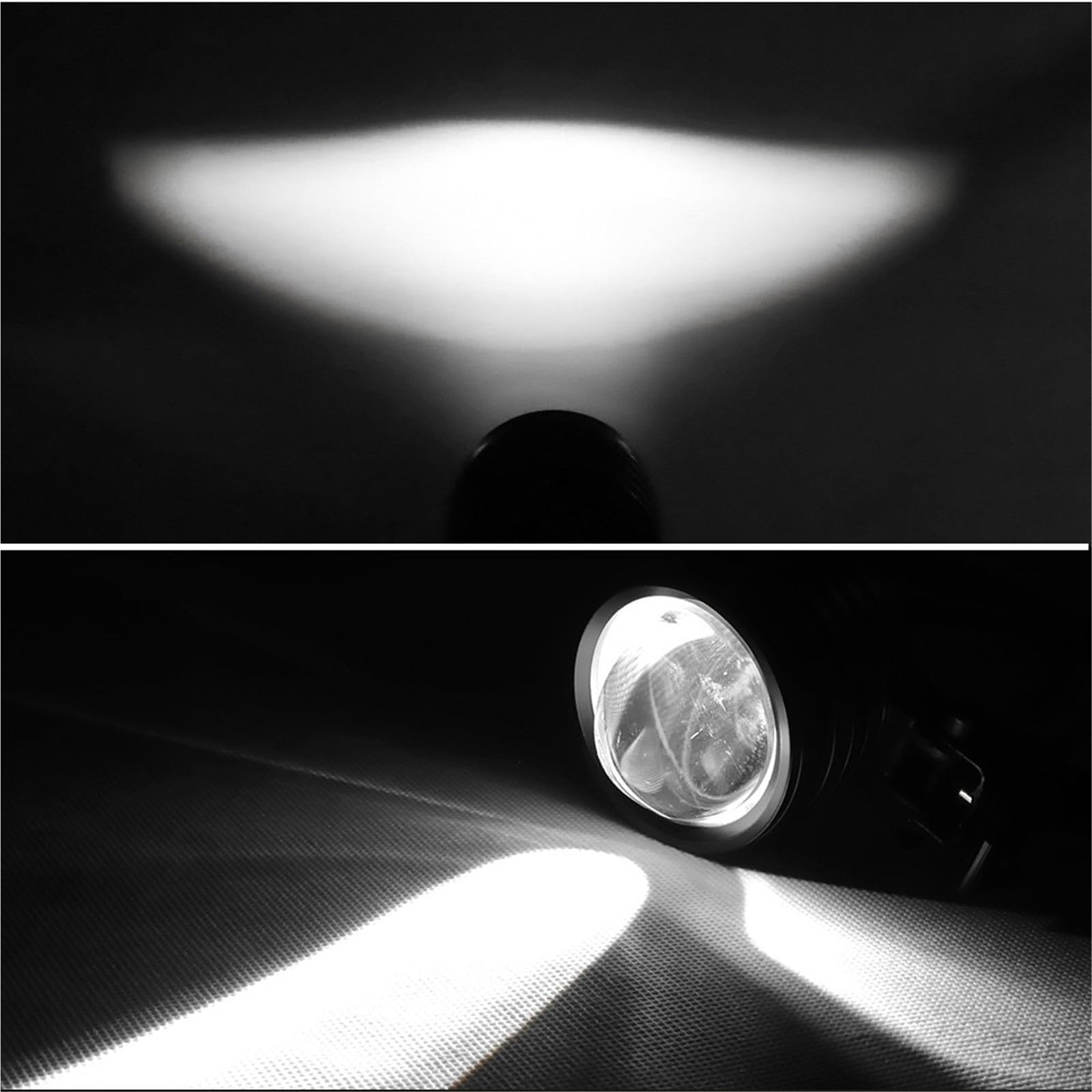 Foco LED Para Motocicleta, Luz Antiniebla Conducción Haz Alto Y Bajo, Lámparas Auxiliares Para Camiones, SUV Moto Coche, UTV Faros De Motocicleta