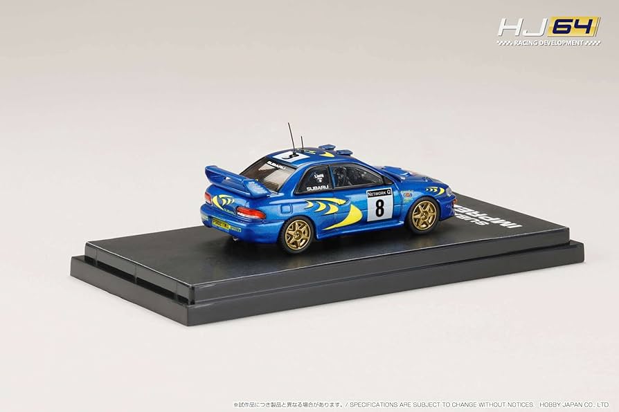 IMPREZA WRC 1996-1998 ミニカー 9台セット IMPREZA WRC 1996-1998 ミニカー 9台セット