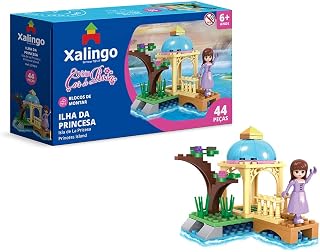 Xalingo Reino Ilha Da Princesa 44 Peças, Multicor