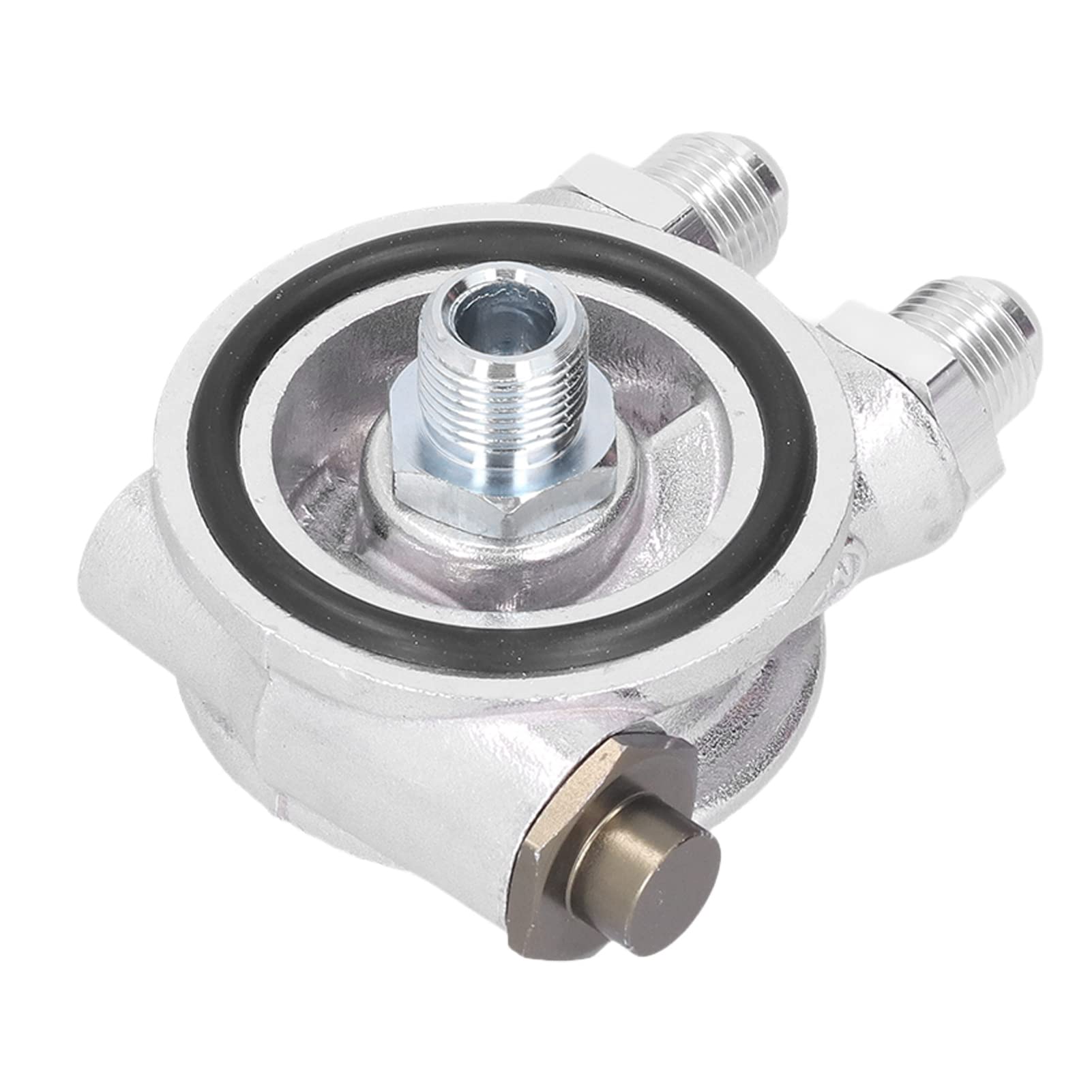 Ölkühler-Filter-Sandwichplatte, Thermostat-Adapter-Set, 3/4 Zoll 16 UNF AN10 M18 X 1,5 Mm, Passend für Universal-Autos