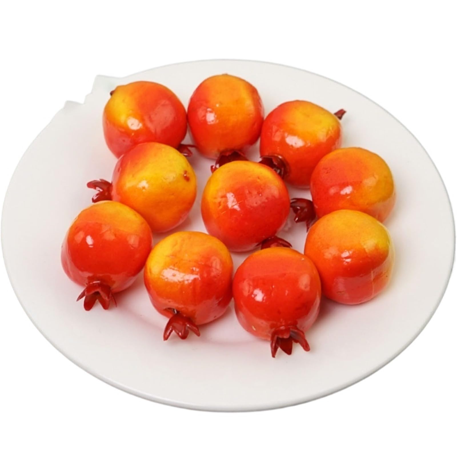 DYYEUAVT Artificial Fruit 20*PCS Yellow Fake Lemons Decor Realistic Simulation Lemon For Home Kitchen Wedding Party Decoration(A4 20Pcs)