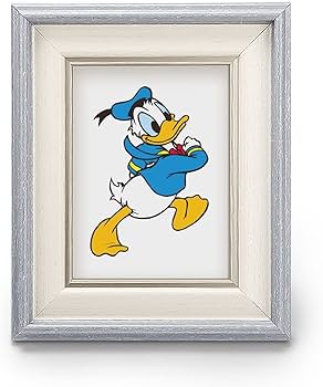 Amazon.co.jp: ドナルドダック フォトフレーム 木製 写真立て 木目調