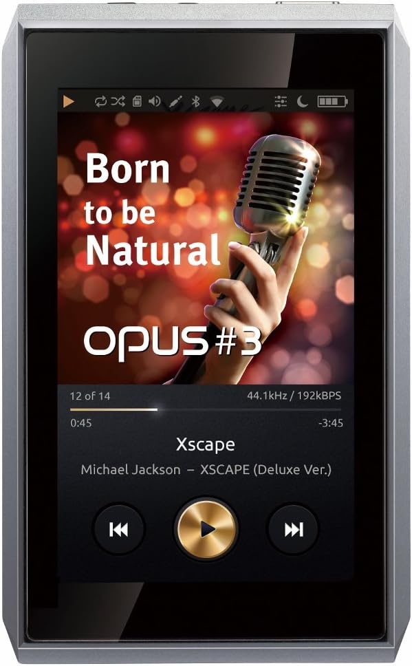 Opus#3 Portable Mastering Quality Sound(MQS) Audio Player with Free Leather case