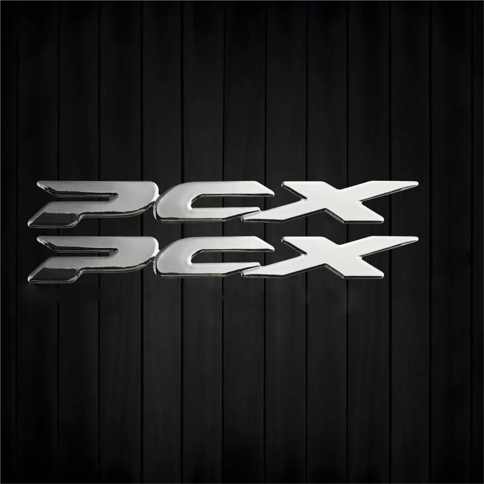 for PCX125 PCX150 PCX160 1 Pair 3D Emblem Motorcycle Epoxy Stickers Moto Scooter Side Body Accessories Decals