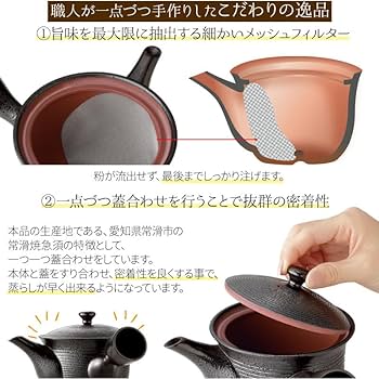 値下げ 珈琲急須 常滑焼 コーヒー フィルター不要 マットブラック 新品未使用 Amazon｜ひまわり堂 珈琲急須 常滑焼 800ml 日本製 マット