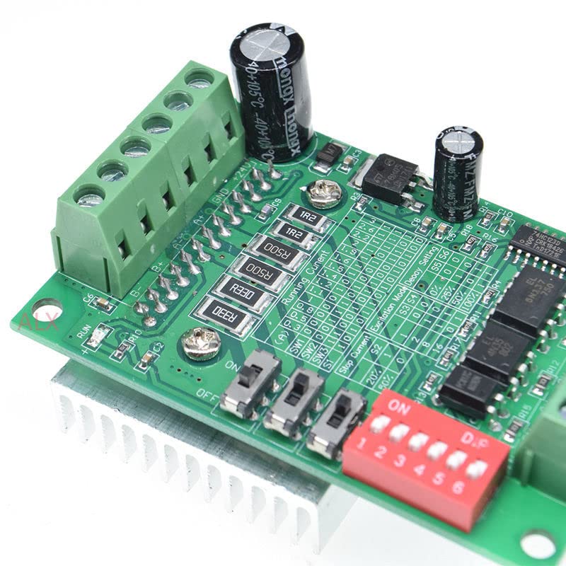 TB6560 3A Stepper Motor Driver Board CNC Single axis Controller Module 10 Files Motor Drives
