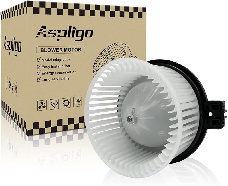 Motor do ventilador do ar-condicionado e aquecedor Aspligo 700296 para Mazda 3 e CX-5 – 1 unidade