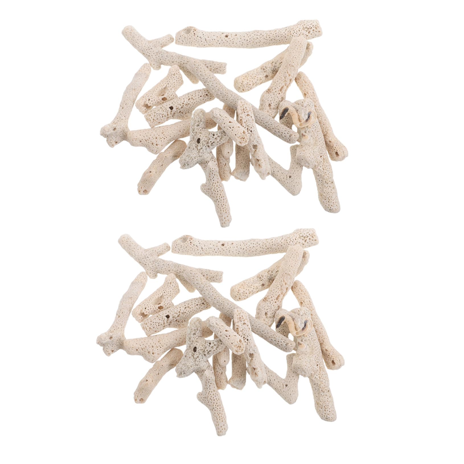 Aquarium rocks Abaodam 2 paquets de gravier concassé pour décor de fond naturel