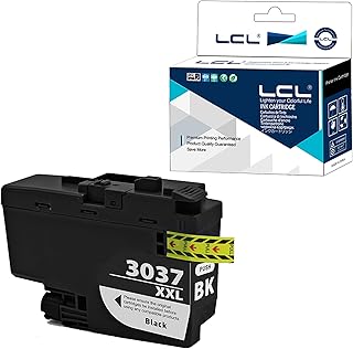 LCL Compatible for Brother LC3037 XXL LC3037XXL LC3037BK (1-Pack Black) Ink Cartridge Pigment Replacement for MFC-J5845DW MFC-J5845DW MFC-J5945DW MFC-J6945DW MFC-J6545DW MFC-J6545DW