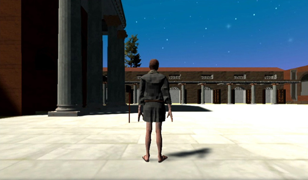 3D Restoration - Apulum Castrum Principia Atrium Roman Empire - App on ...