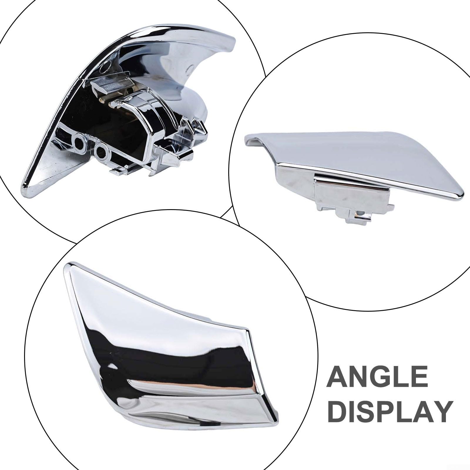 Uchwyt do siedzenia Mercedes E-Class Coupe W207 2009-2016 chrom-srebrny ABS-PC