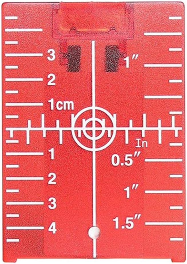 MERISHOPP™ Magnetic Floor Laser Target Plate Card with Stand for Beam Application Red|Home & Garden|Tools|Measuring & Layout Tools|Laser Measuring Tools