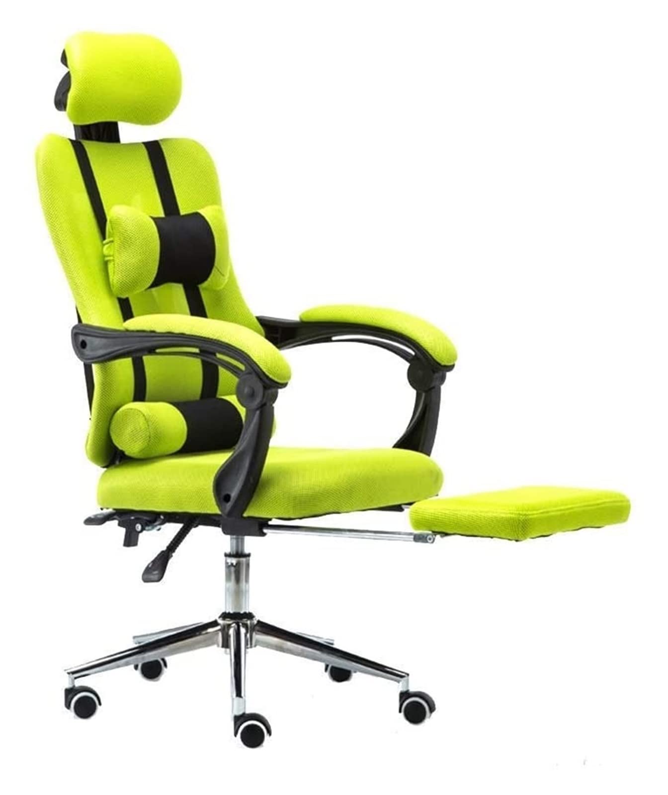 krzesło biurowe E-sport Krzesło Wykonawcze krzesło obrotowe Podnośnik z podnóżkiem Krzesło obrotowe z siatki Ergonomiczne rozkładane krzesło biurowe z wysokim oparciem (kolor: szary) needed