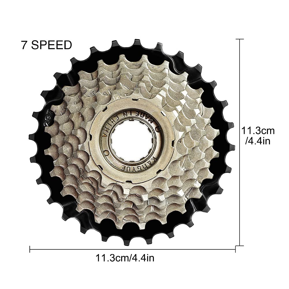 Amazon.co.jp: Tookie 7速自転車 フリーホイール ステンレススチール