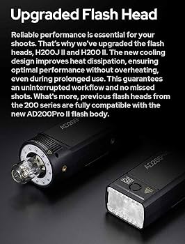 Amazon.com : Godox AD200 Pro II AD200Pro II Pocket Flash