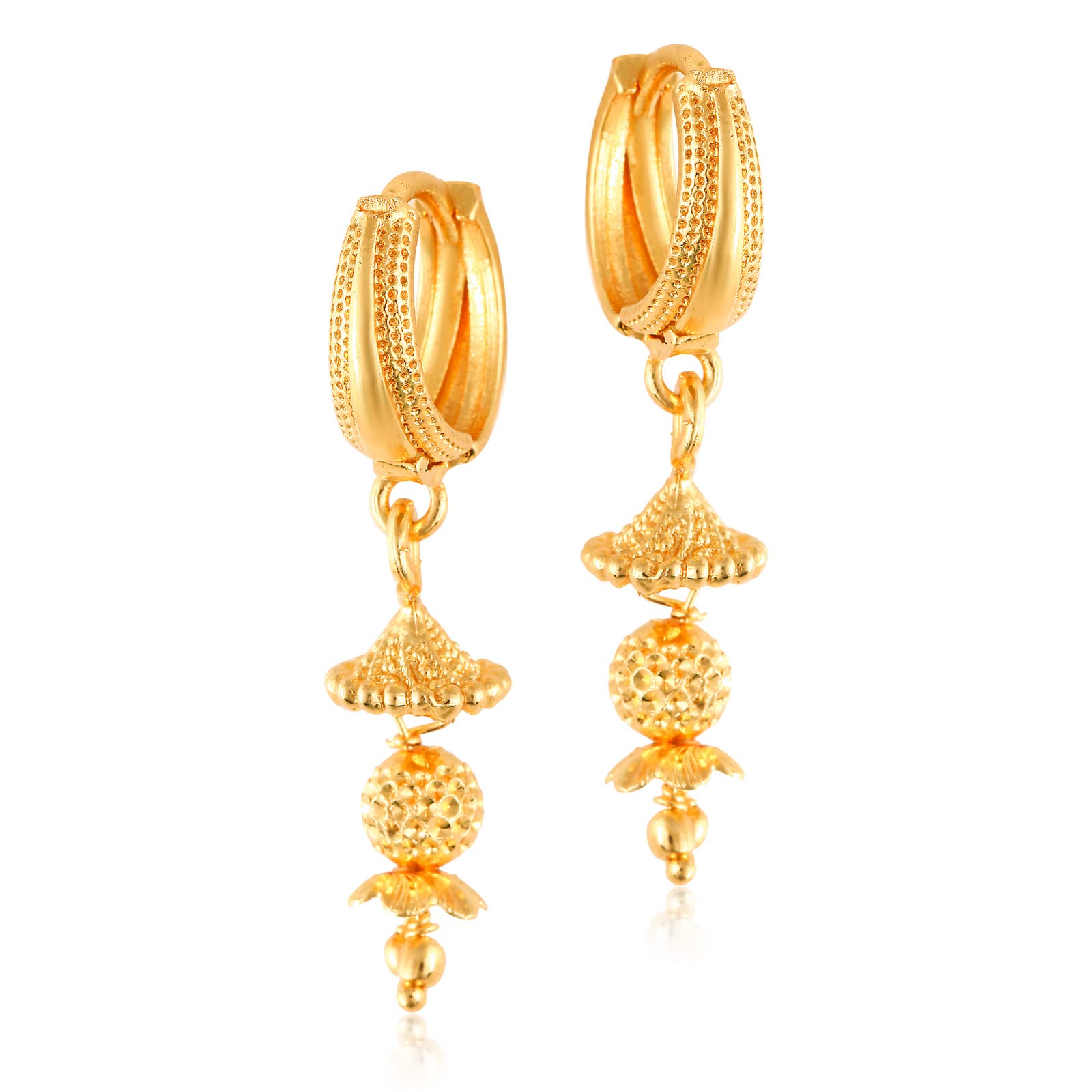 Vighnaharta Traditional Look chain Latkan Gold Plated Screw back alloy Bali Jhumki Earring valentine day gift valentineday gift for her gift for him gift for women gift for men love gift gifts ValentinesDay2023 for Women and Girls [VFJ1809ERG] (B0B6PXMWSF) Amazon Price History, Amazon Price Tracker