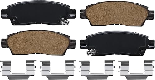 Miniatura 7 de Detroit Axle - Pastillas de freno para Chevy Trailblazer EXT Traverse SSR GMC Envoy XL Acadia Buick Enclave Rainier Saturn Outlook Saab 9-7x