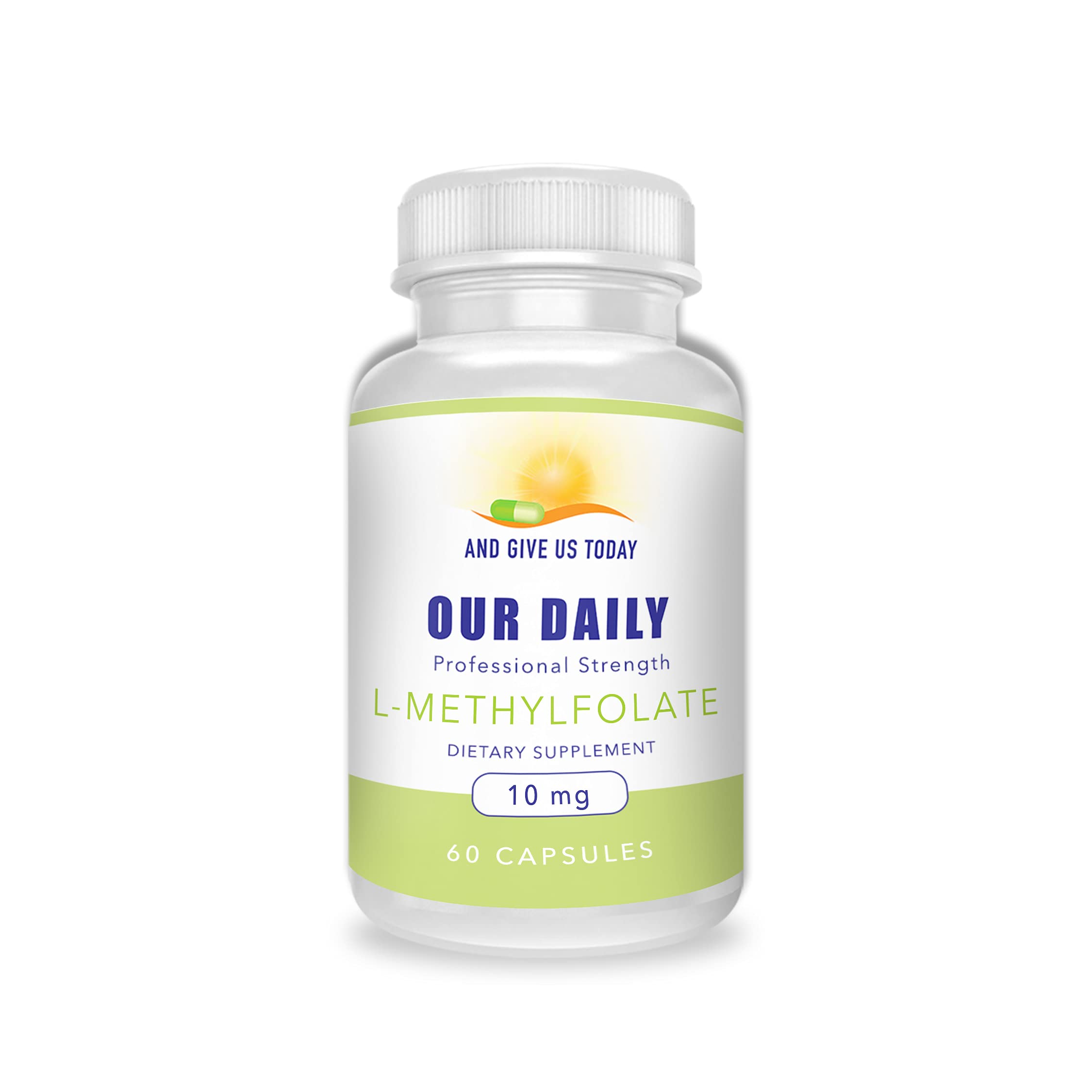 Our Daily Vites L-Methylfolate 10 mg Maximum Strength Active Folate, 5-MTHF, Filler Free, Gluten Free, Non-GMO, Vegetarian Capsules 90 Count (3 Month Supply) (90) — Amazon image 10