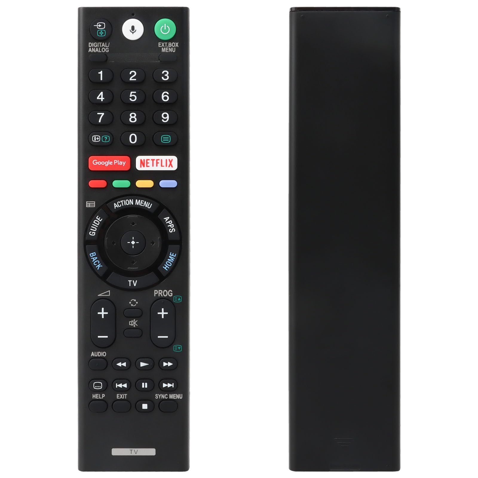 Telecomando Universale Vocale RMF-TX310P Sostitutivo Per TV Sony Serie KD/KDL, Con Guida All'abbinamento