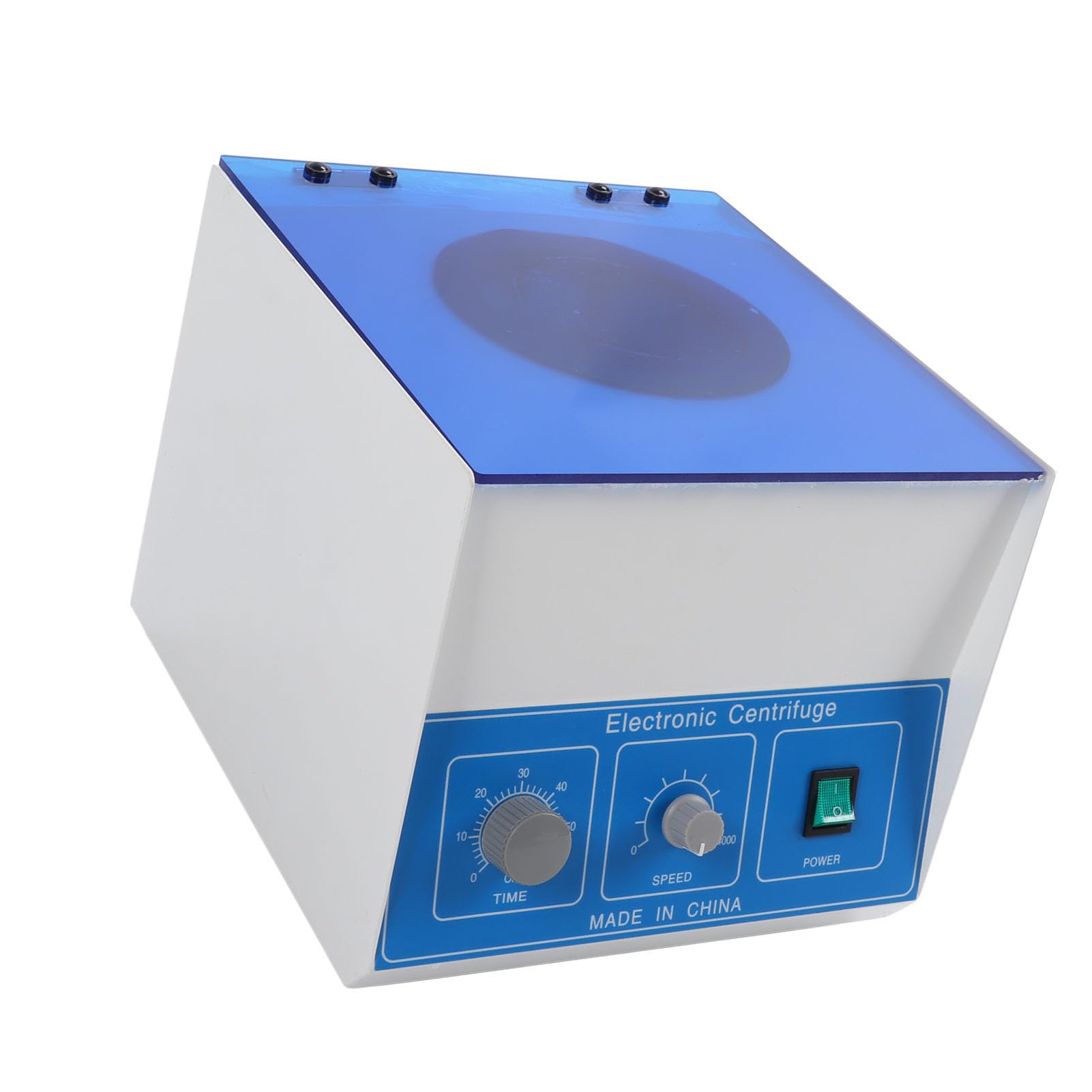 Centrífuga de Escritorio con Velocidad de 4000r/min, Fuerza Centrífuga de 2770xg, Capacidad de 100 Ml X 4 Rotores, Máquina Centrífuga de Laboratorio, Fácil Control y (Enchufe