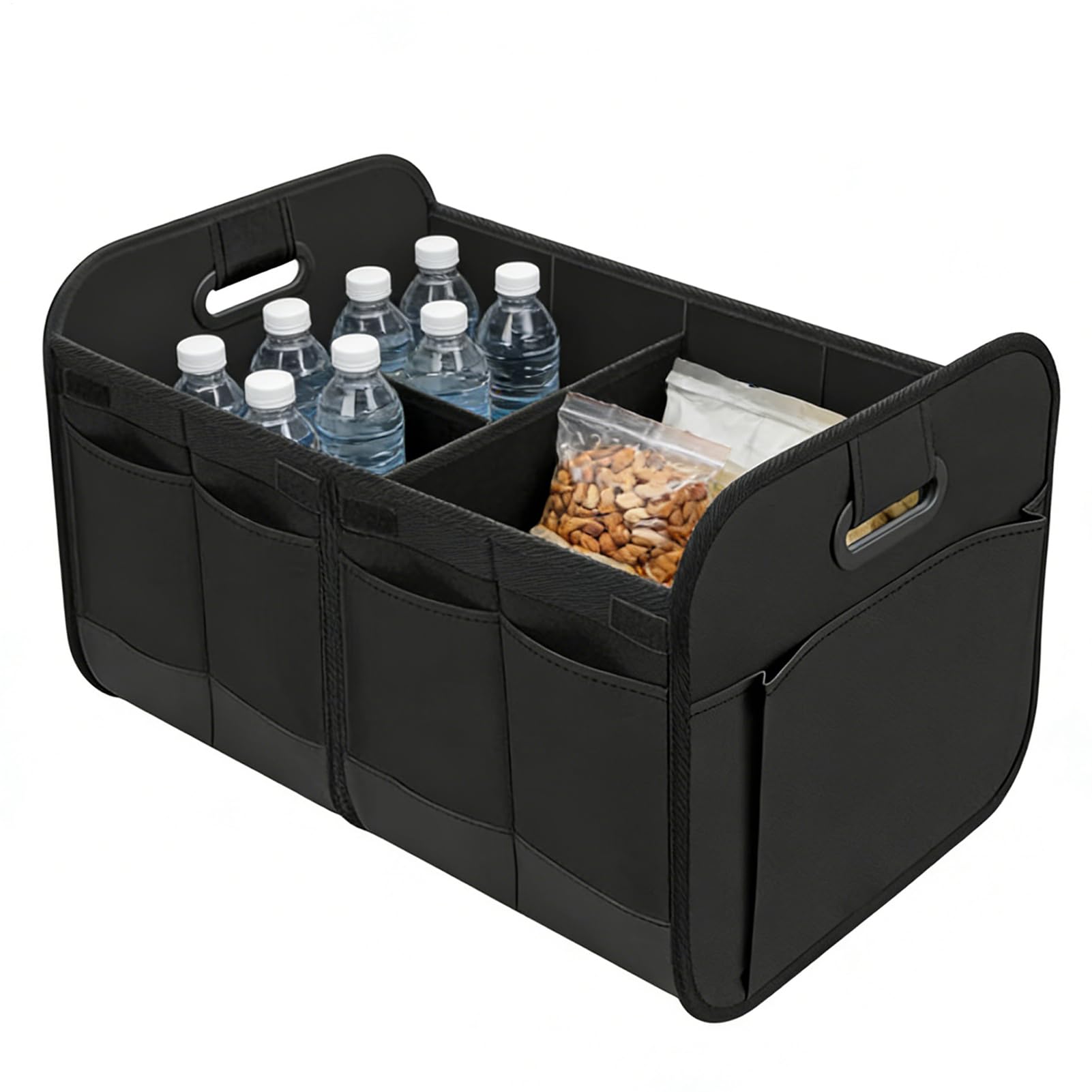 Range-coffre pour voiture pliable avec compartiments modulables pour SUV