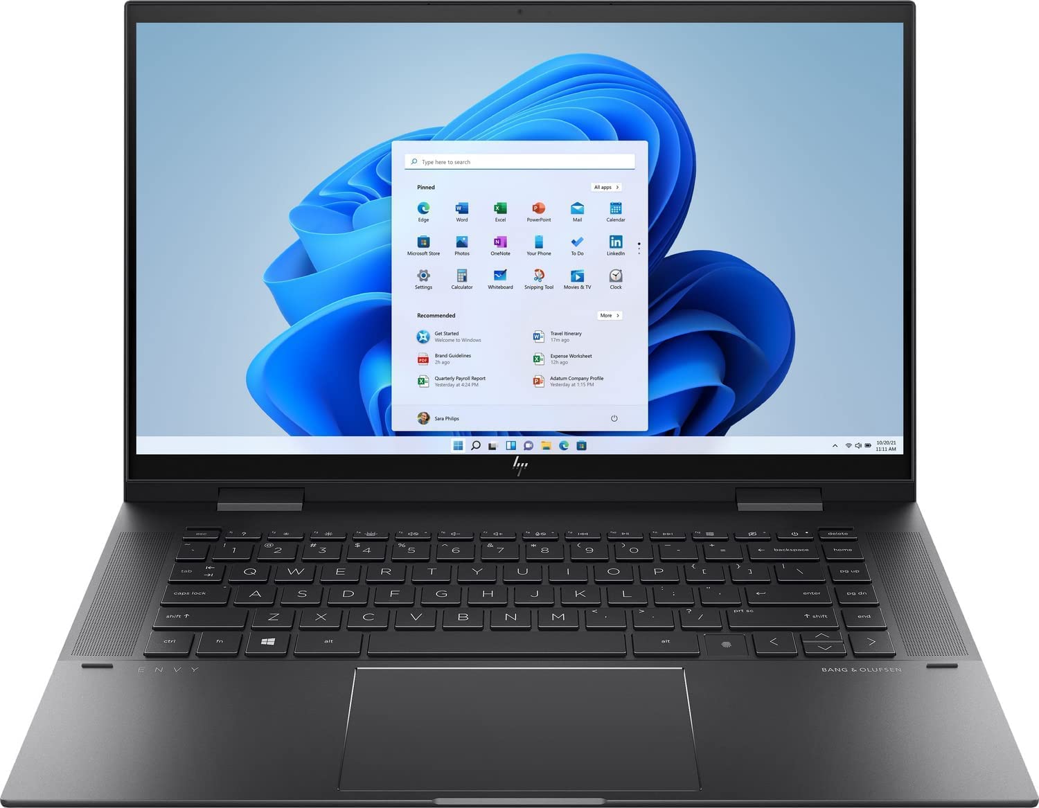 Amazon.co.jp: HP Envy x360 2-in-1ノートパソコン、15.6インチフルHD
