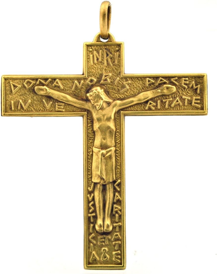 Christ Cross Antique Bronze