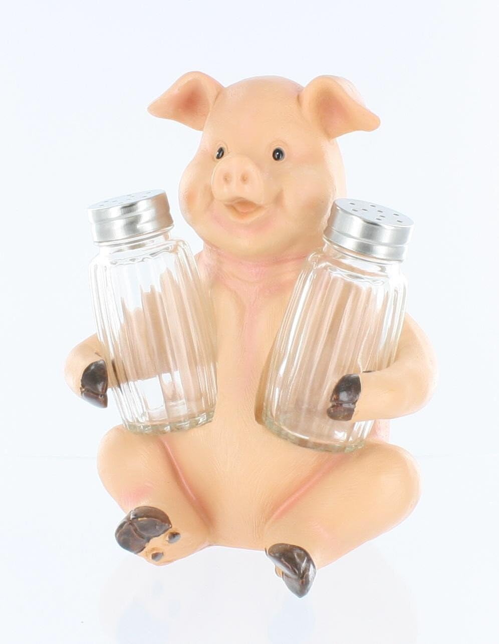 "Porcine Spice" Pig Salt and Pepper Shaker Set