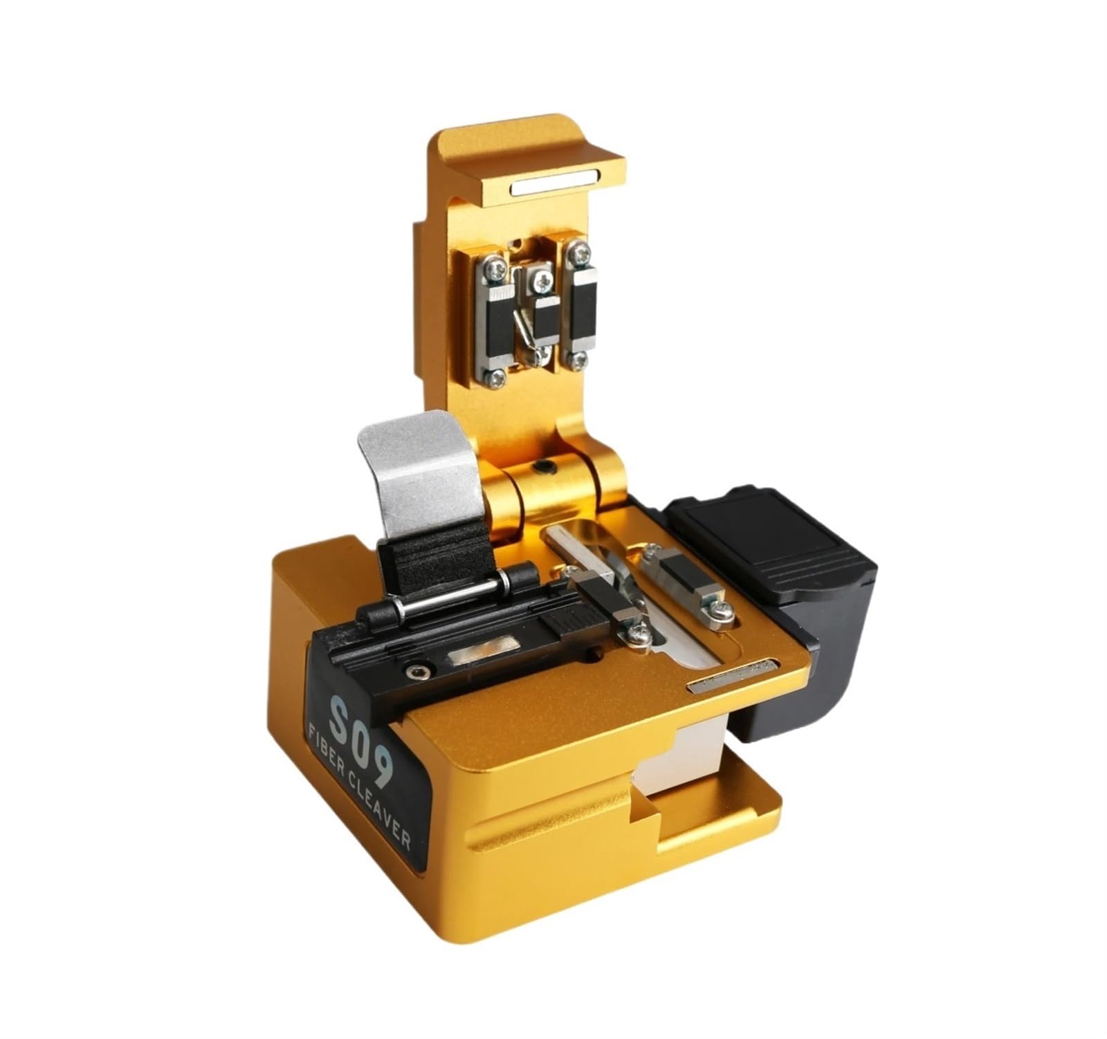 AI-9 Original High Precision Fiber Cleaver S09 with Tungsten Steel Blade Optoelectronic Cleaver
