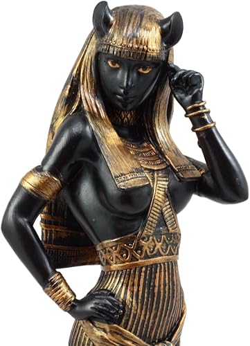 Miniatura 5 de Ebros Gift Diosa egipcia Bastet Gato en forma humana sensual, figura de 10.75 pulgadas de alto, deidad Ubasti, patrón de protección, salud, hogar y