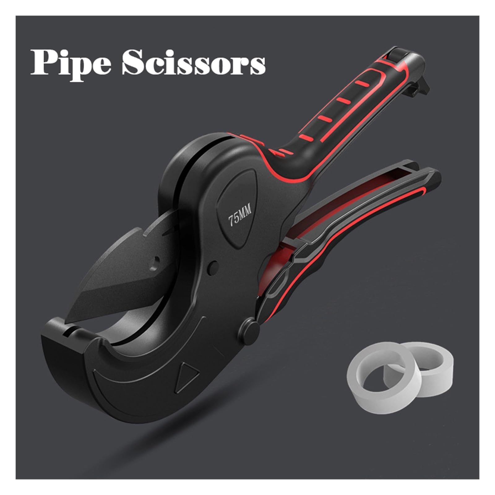 Obcinaczka rur 32mm 42mm 63mm 75mm Obcinak Do Rur SK5 Materiał Z Obróbką Grzechotką PVC PU PP PE Wąż Obcinak Do Rur Nożyczki Do Rur Narzędzia Ręczne(0-42MM)