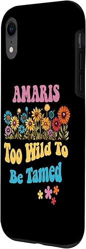 Miniatura 2 de Funda con nombre de AMARIS para iPhone XR AMARIS con nombre retro para niñas