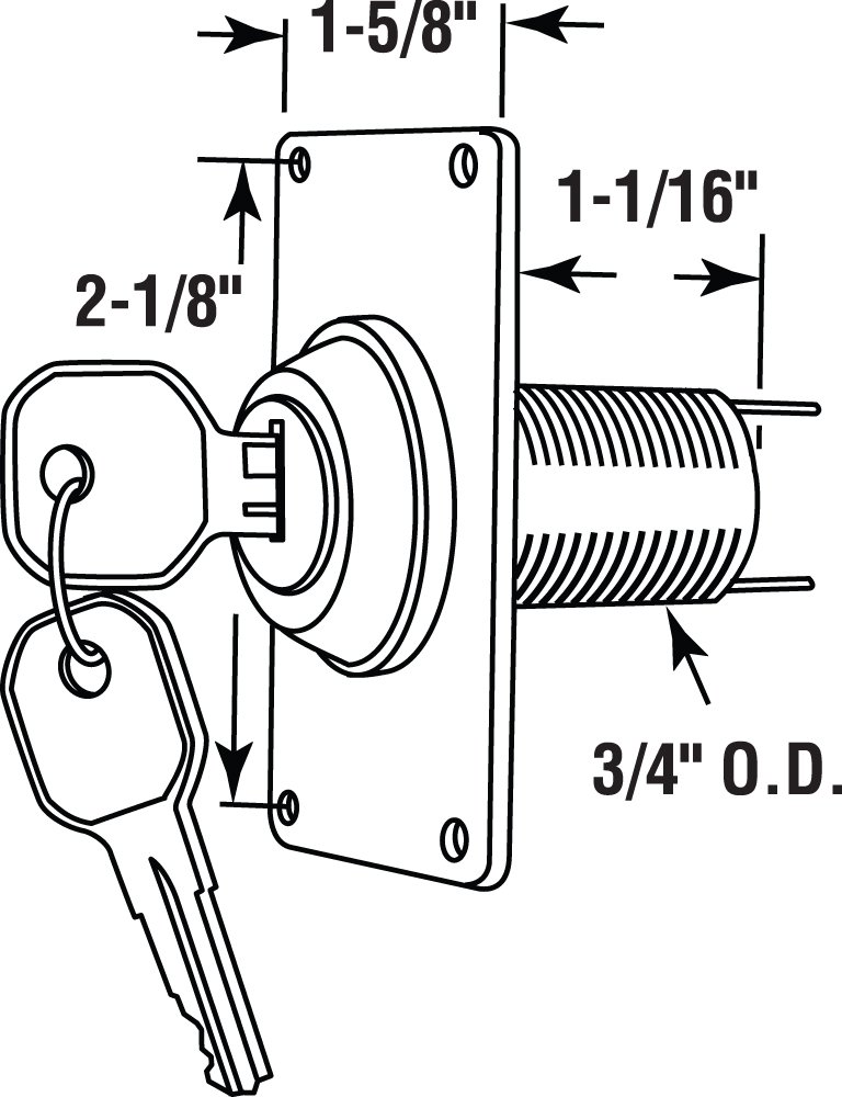 key switch キー付きロック式スイッチ 8個セット（key付き）8本共通 SK-12AAS1 ネジ取付形 超小型キーロックスイッチ SKシリーズ 1個 NKK