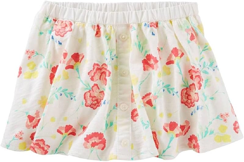 OshKosh B'Gosh Baby Girl's Cotton Pull-on Floral Skort