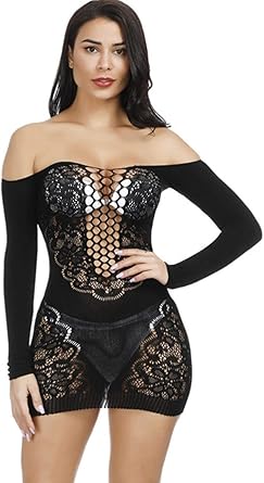 amazon fishnet dress