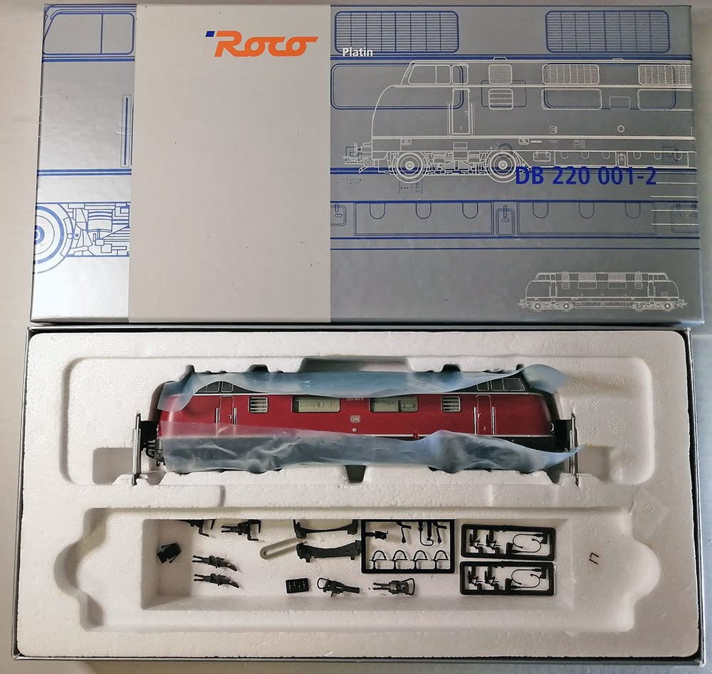Amazon.co.jp: ROCO BR220 V200 DB ドイツ国鉄 ディーゼル機関車 Ep.IV