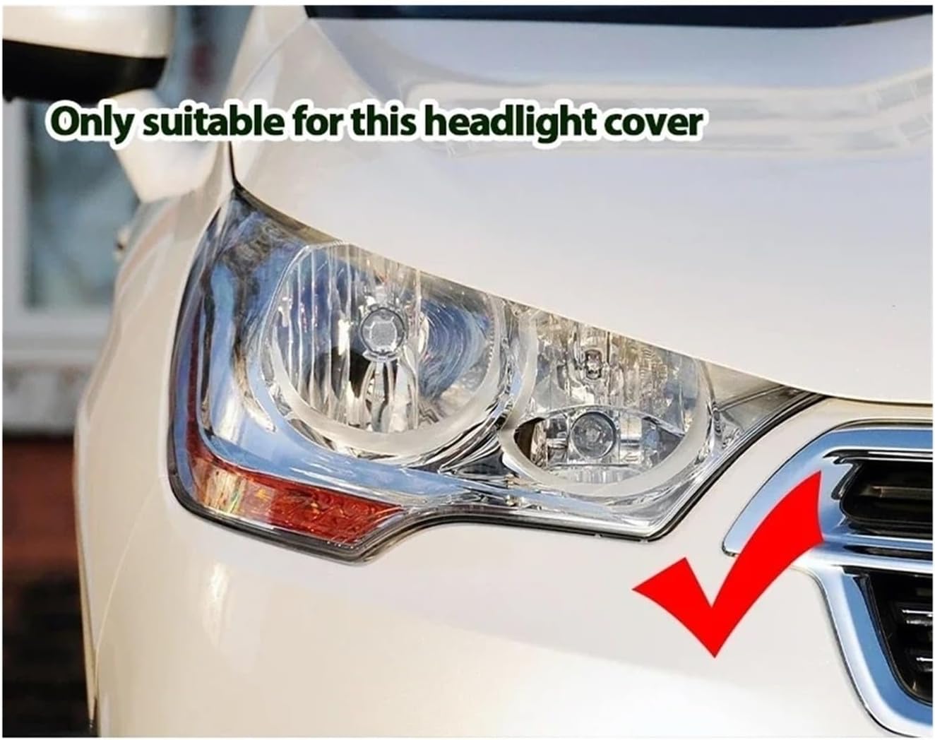 Lens Headlight Protector Cover for Citroen for C4 B7 C4L B73 Pre-Facelift 2011 2012 2013 2014 2015 Car Front Headlight Cover Lens Glass Shell Light Lampshade