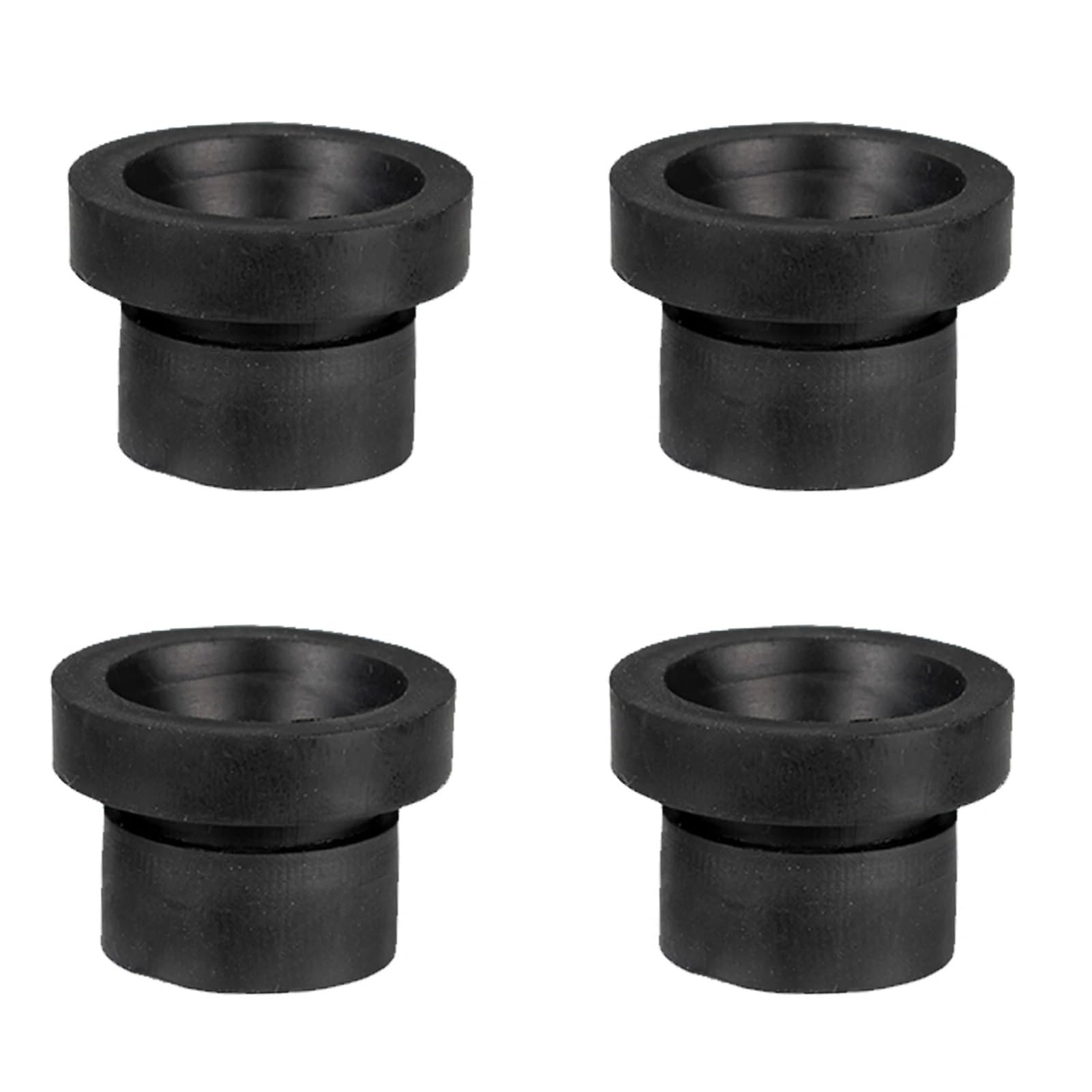 4 piezas for Peugeot 407 2.0, tapa superior de motor diésel, ojal, tope goma, accesorios
