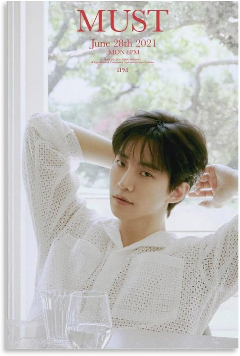 Generic K-pop Artist Poster 2PM Junho Must Ver. 3rd Teaser Posters Aesthetics Home Office Wall Decor And Creative Painting Decoration 12x18inch(30x45cm)