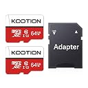 KOOTION 64GB Micro SD Card 2 Pack, Micro SDXC Memory Card Class 10 Micro SD Cards UHS-I, C10, U1, High Speed Flash Memory Card with Adapter gallery image