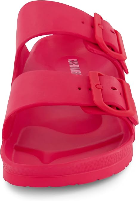 CUSHIONAIRE Women's Emily EVA comfort footbed Sandal with +Comfort