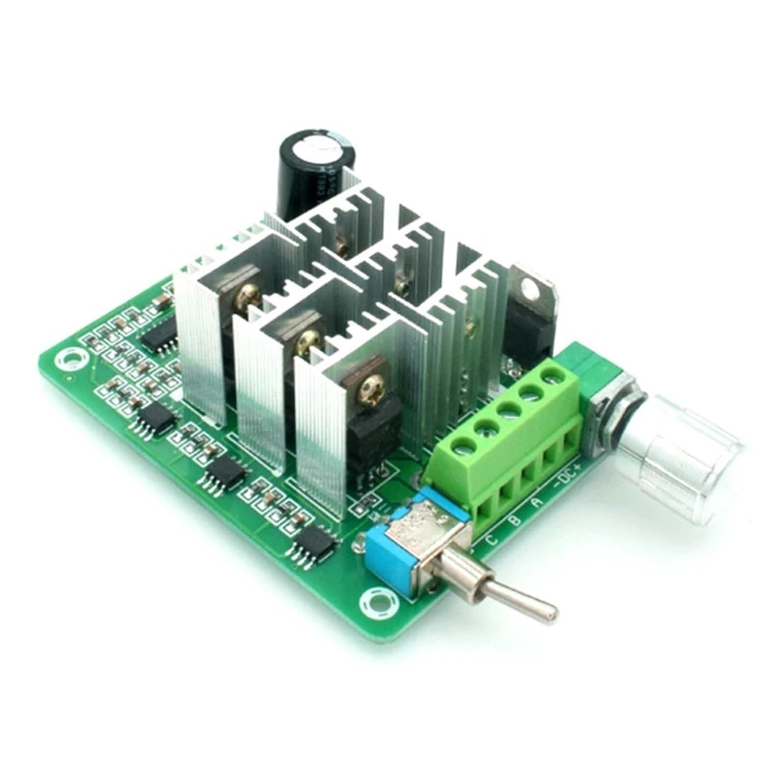 BLDC Motor Speed Controller DC 5-36V 12V 24V 15A BLDC Three-Phase Sensorless Brushless Motor Controller Fan Driver Power Supply