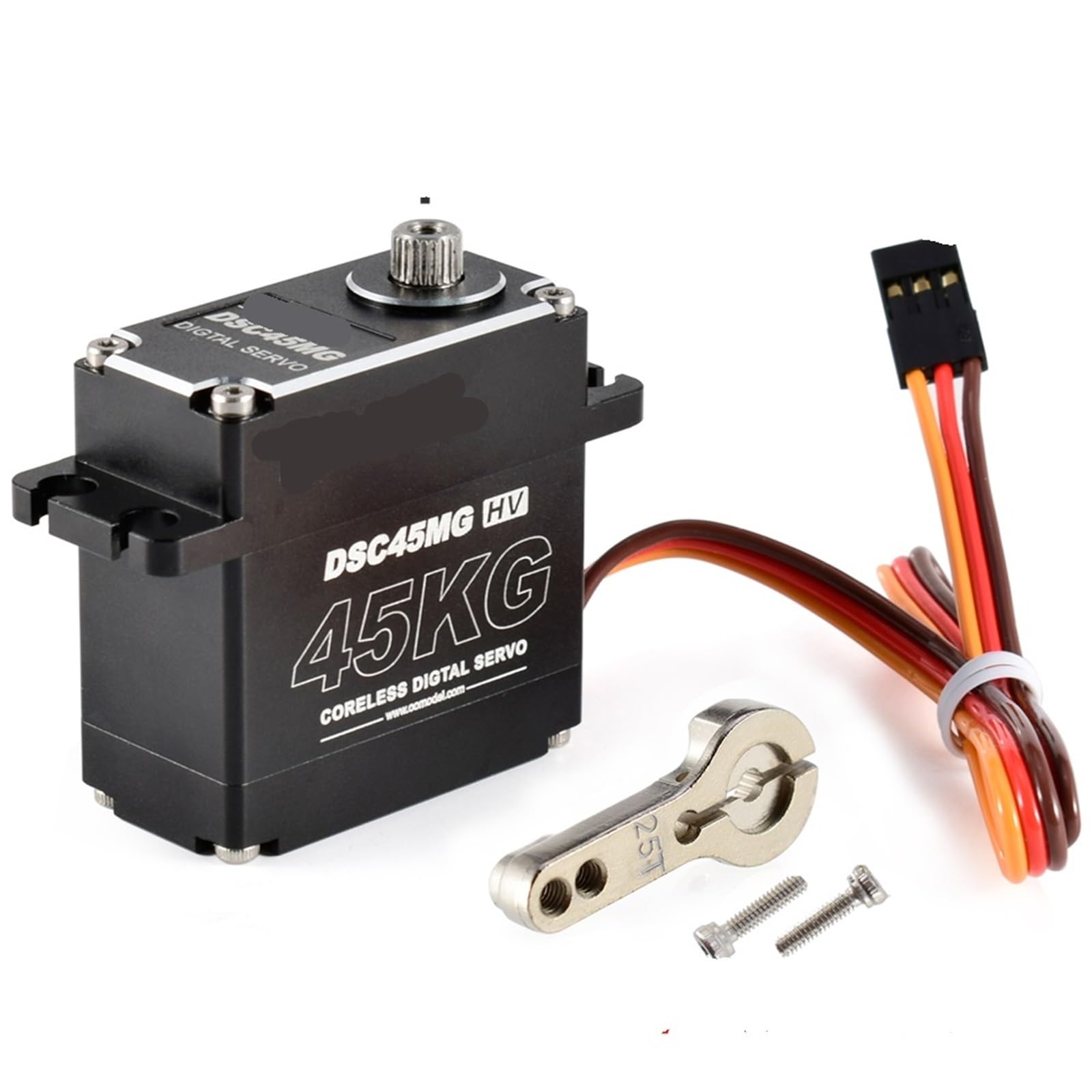 Servo 45KG DSC45MG motorisé avec engrenage métallique numérique 180 degrés