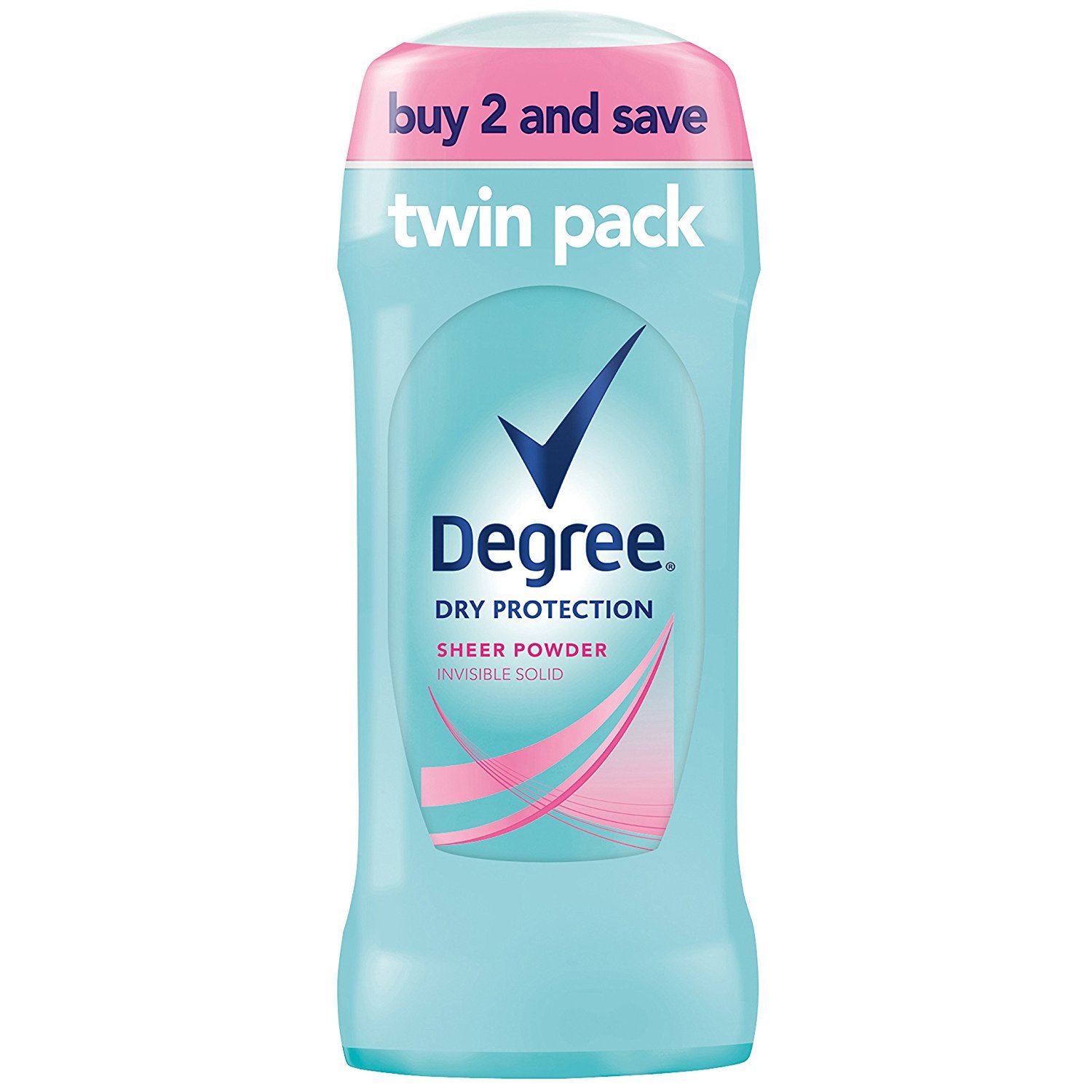 Degree Women Antiperspirant Deodorant Stick, Sheer Powder 2.6 oz, Twin Pack-image-45