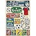 Karen Foster Design Acid and Lignin Free Scrapbooking Sticker Sheet, Soccer Goal