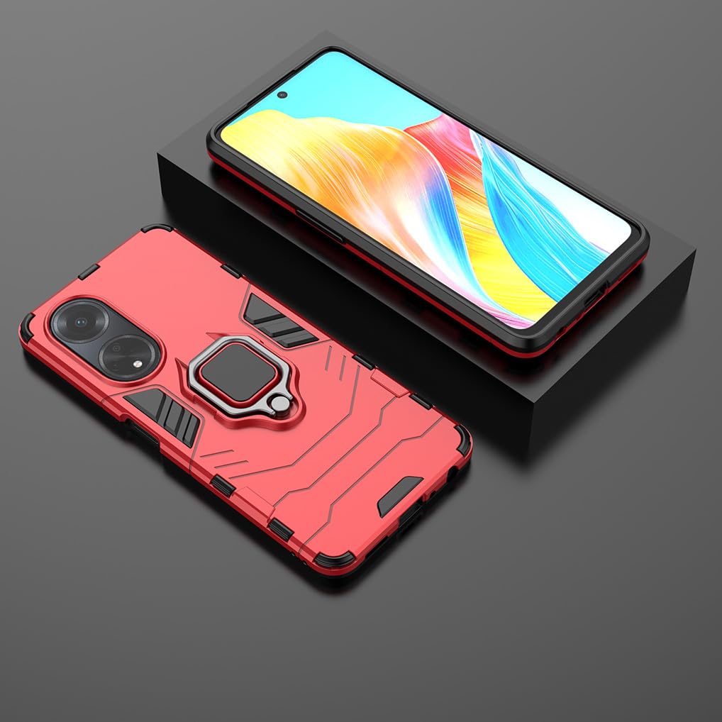 SEAHAI Cover per Oppo A98 5G, Silicone Morbido Ultra Sottile Custodia