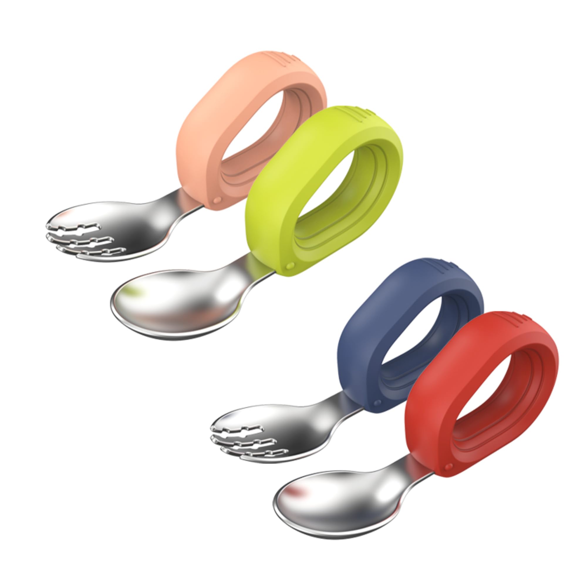 Amazon.com: Yimido Kids Fork and Spoon Cutlery Set – BPA-Free, Durable ...