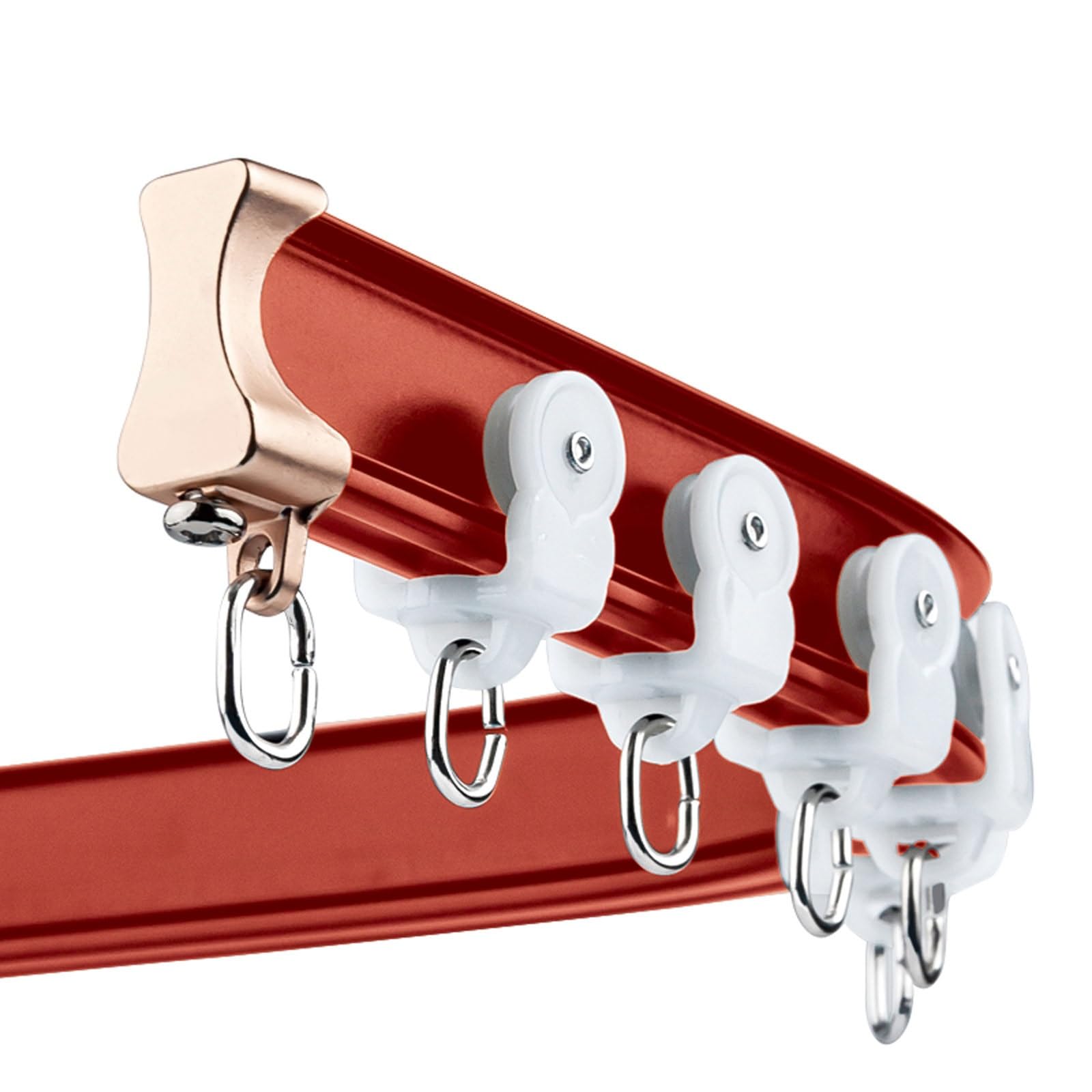Bendable Curved Ceiling Curtain Track Aluminum Rods for Windows