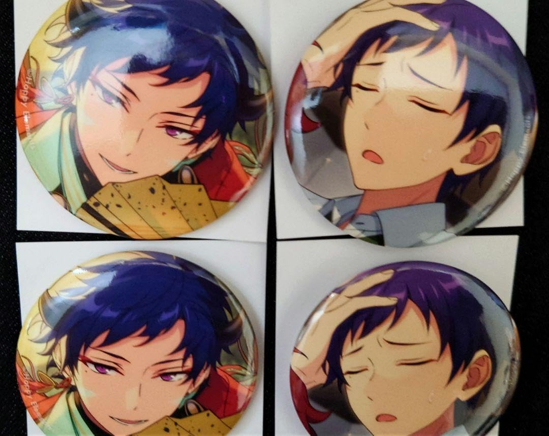 伏見弓弦 テーマスカウト 缶バッチ 各2個セット あんさんぶるスターズ